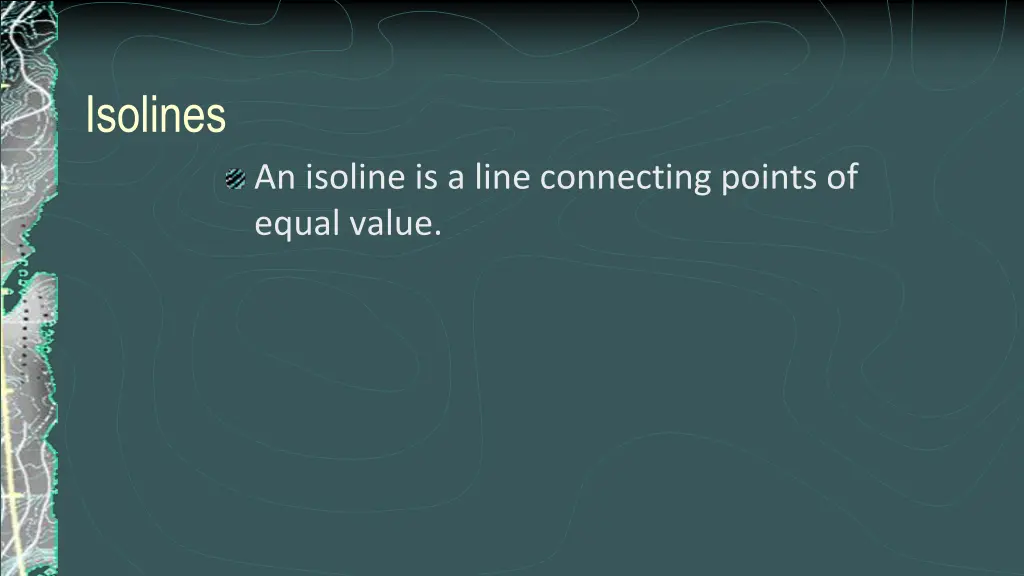 isolines