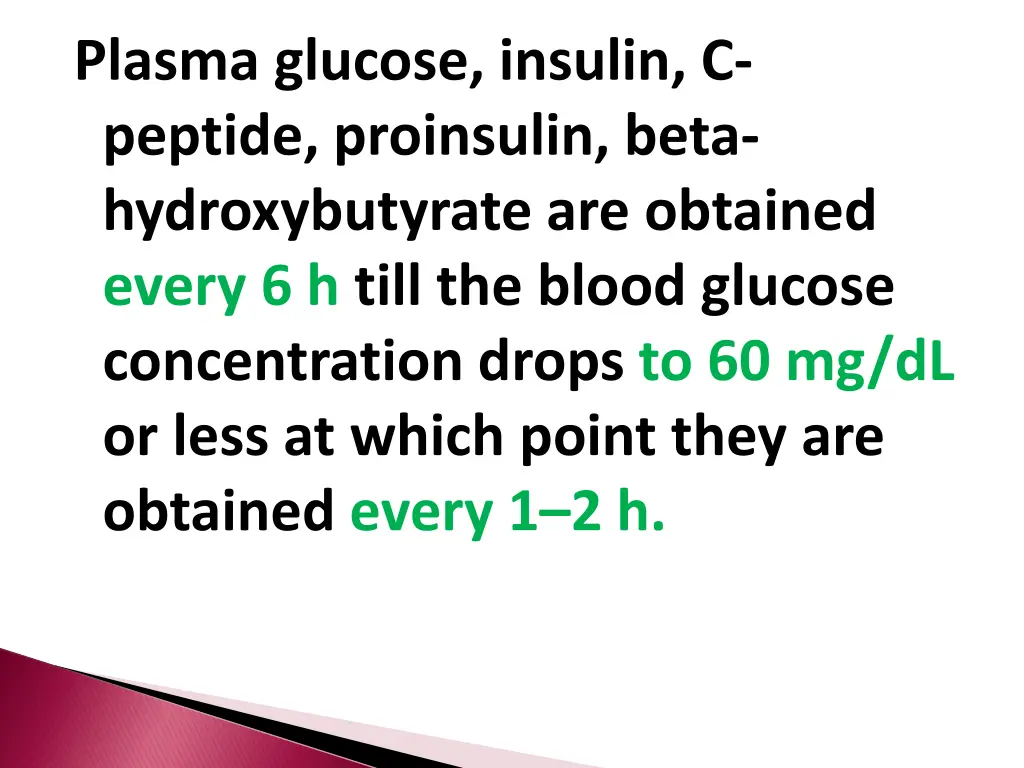 plasma glucose insulin c peptide proinsulin beta