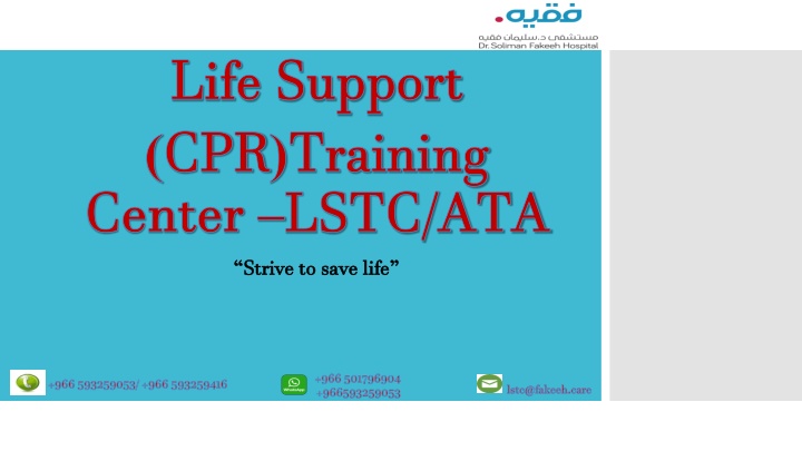 life support cpr center