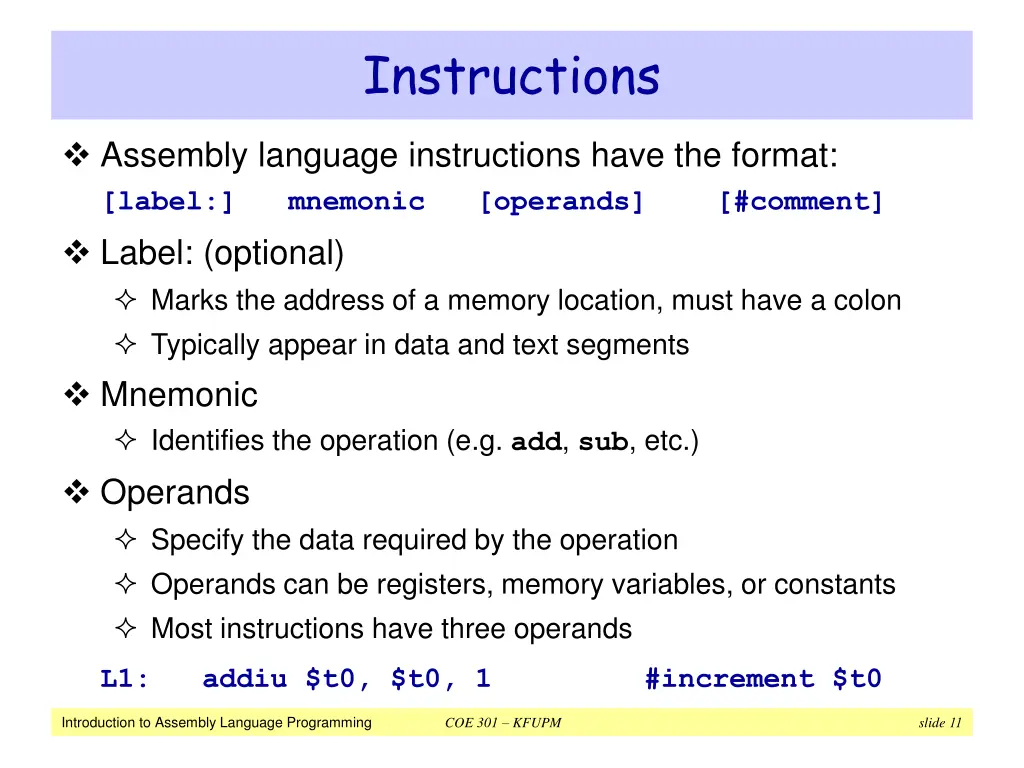 instructions 1