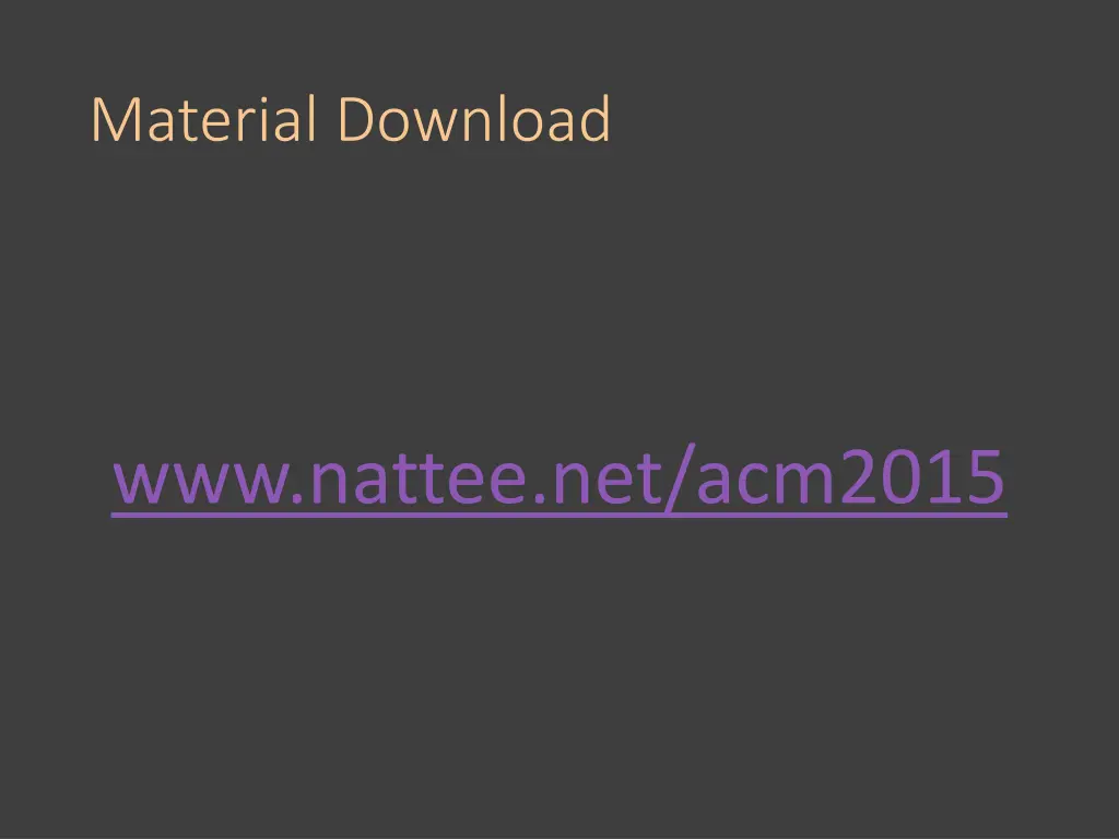 material download