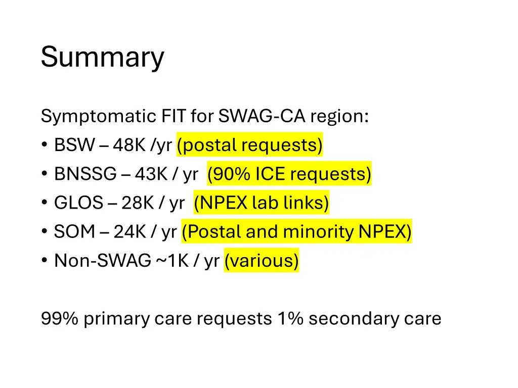 summary