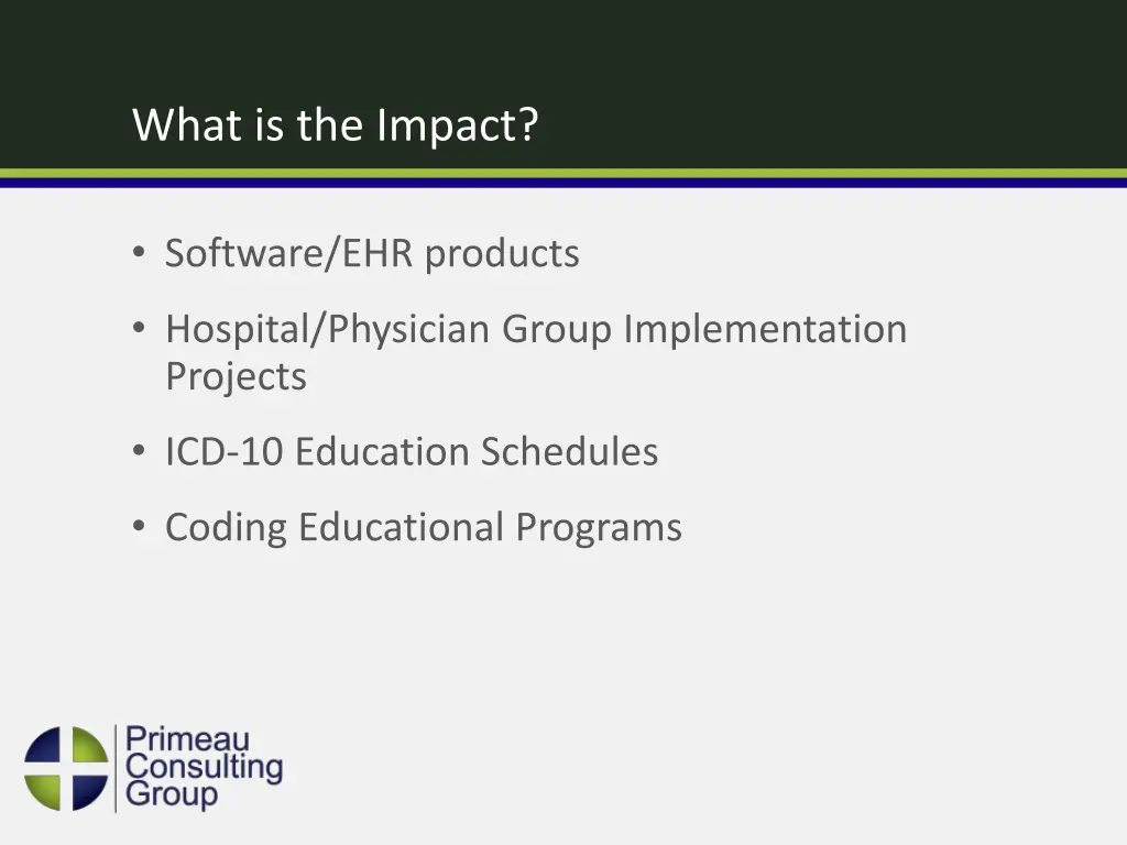 what is the impact