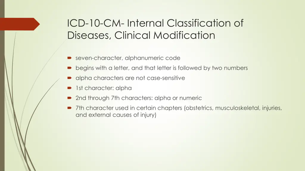icd 10 cm internal classification of diseases