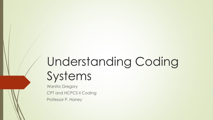 understanding coding systems wanita gregory