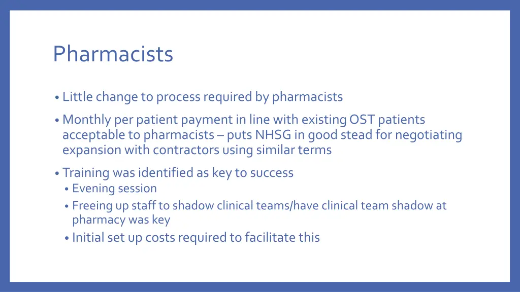 pharmacists