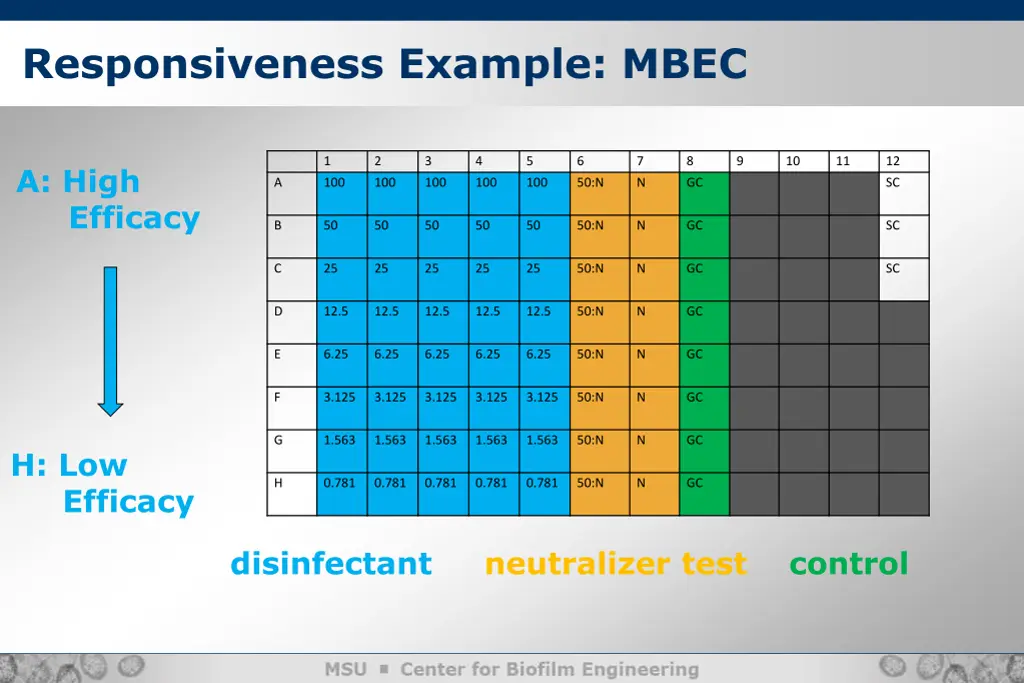 responsiveness example mbec