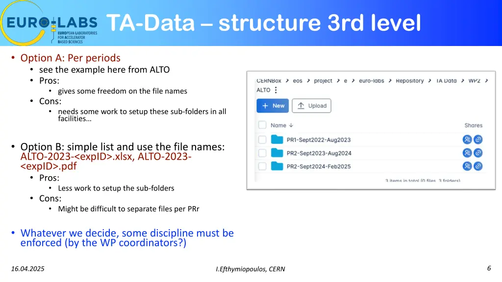 ta data structure 3rd level