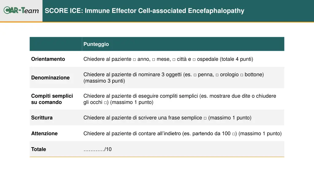 score ice immune effector cell associated