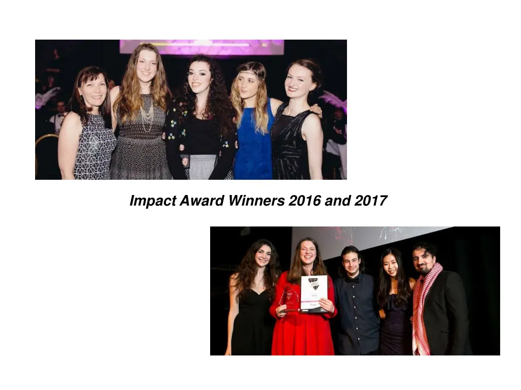 impact award winners 2016 and 2017