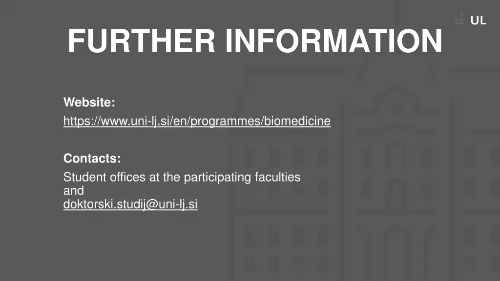 further information