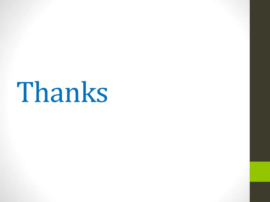 thanks