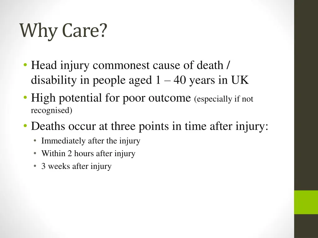 why care