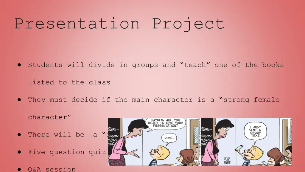 presentation project