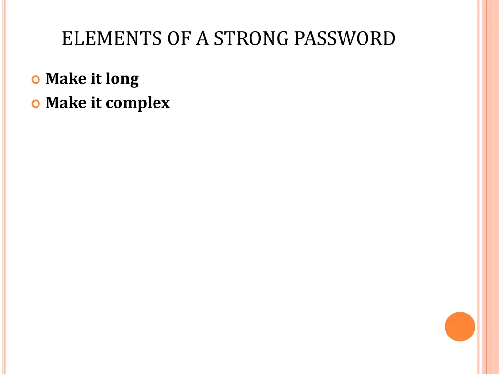 elements of a strong password 2