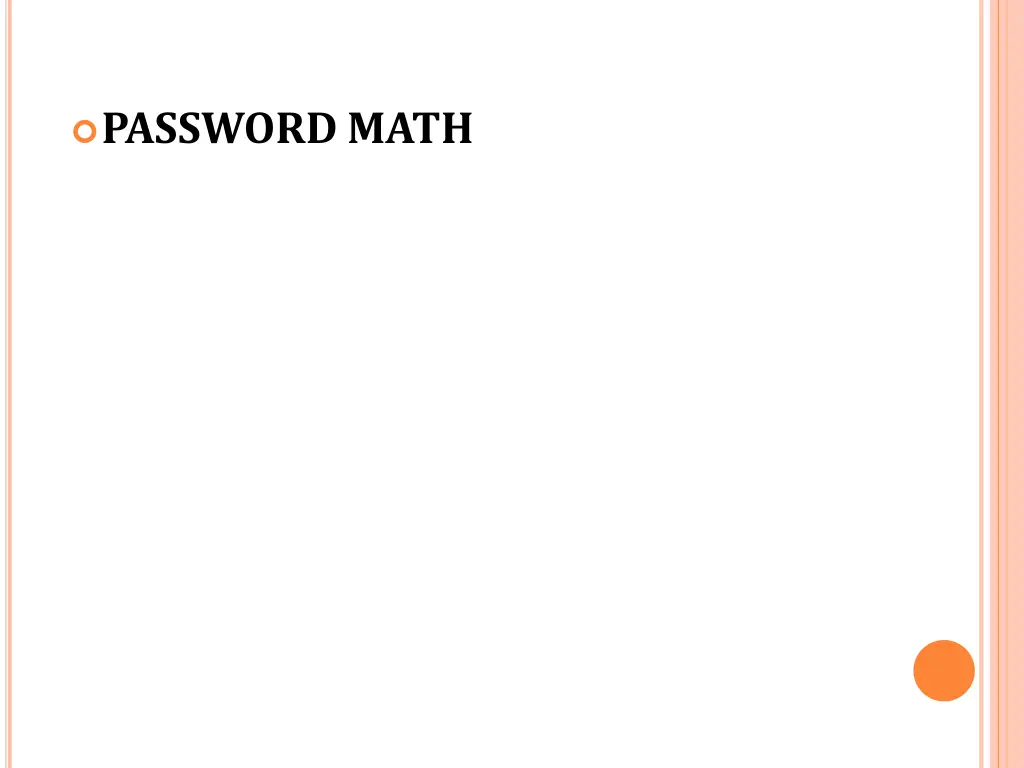 password math
