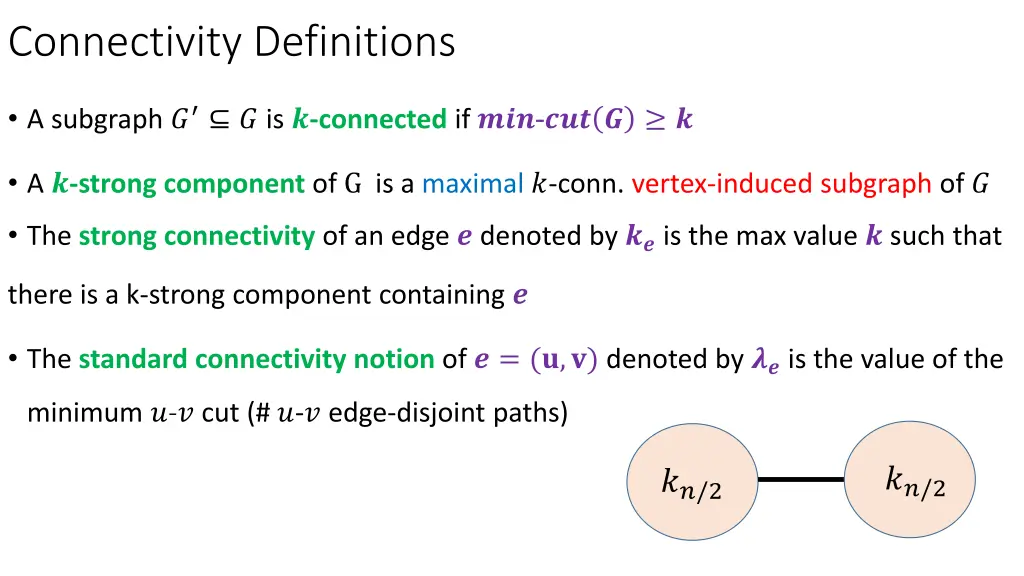 connectivity definitions