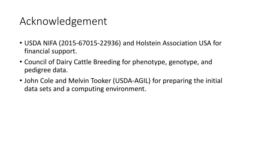 acknowledgement