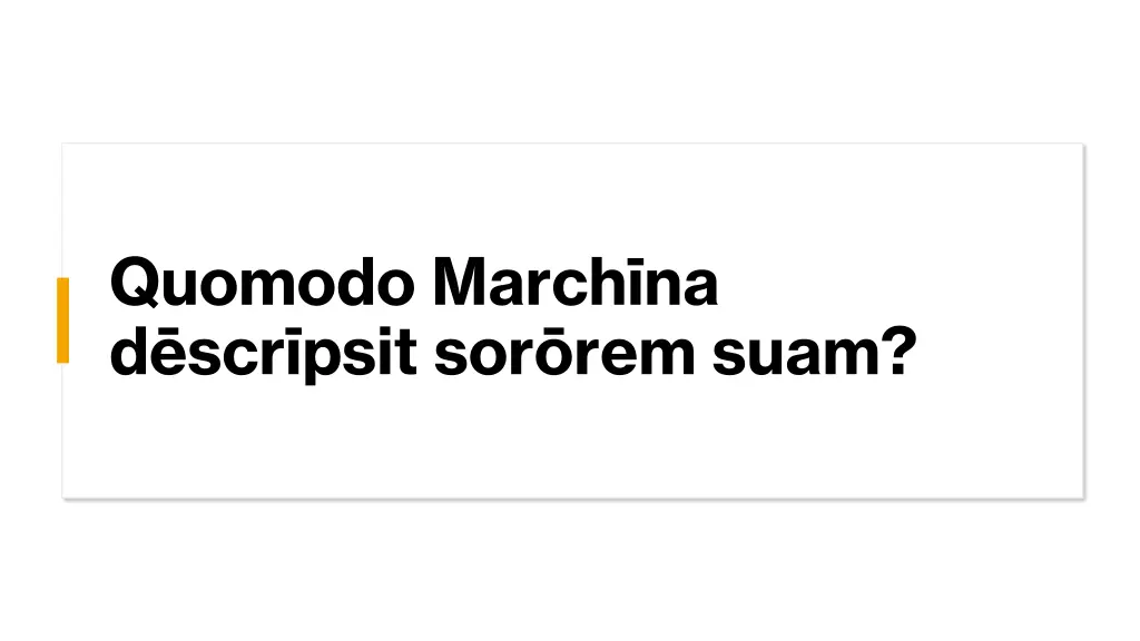 quomodo march na d scr psit sor rem suam