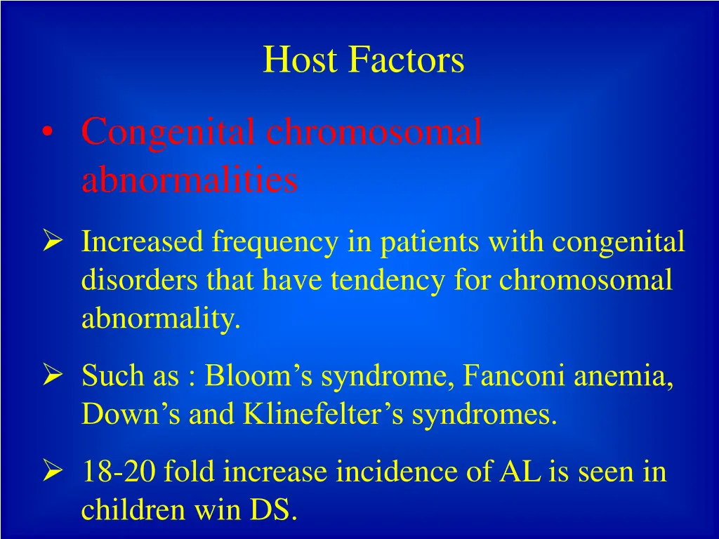 host factors