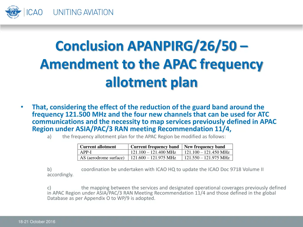 conclusion apanpirg 26 50 amendment to the apac