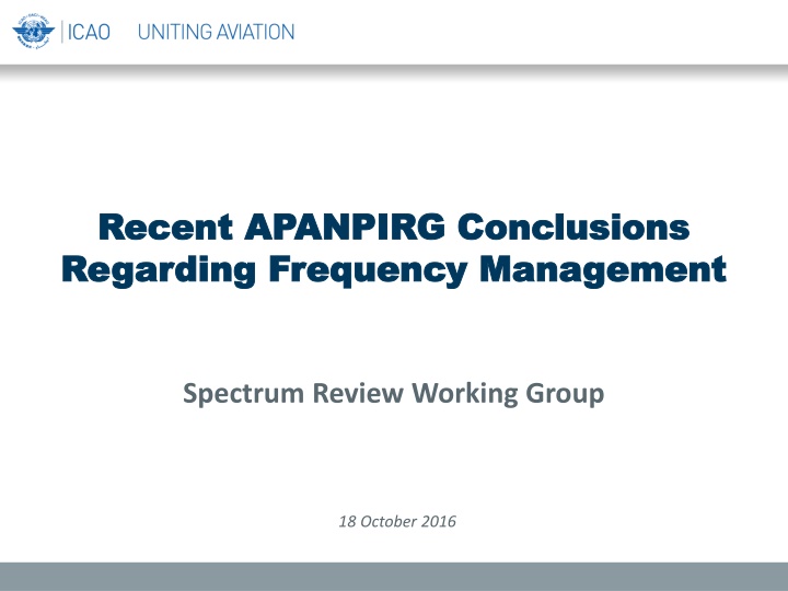 recent apanpirg conclusions recent apanpirg