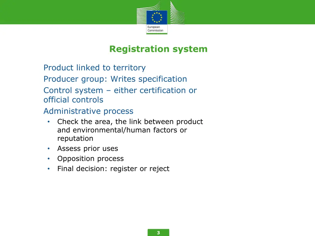 registration system
