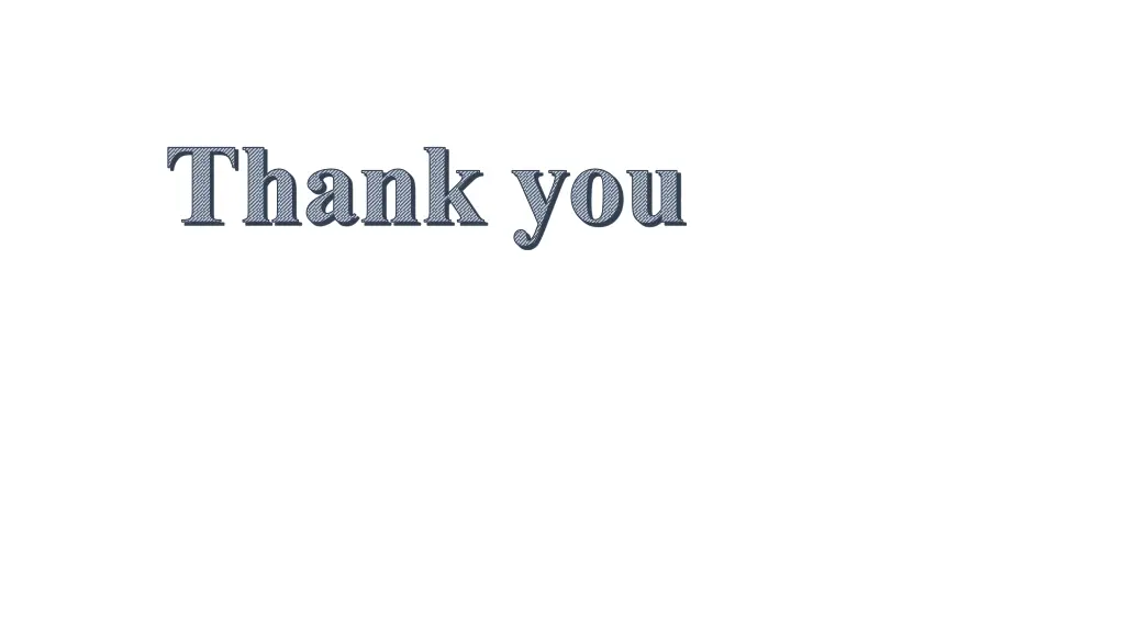 thank you