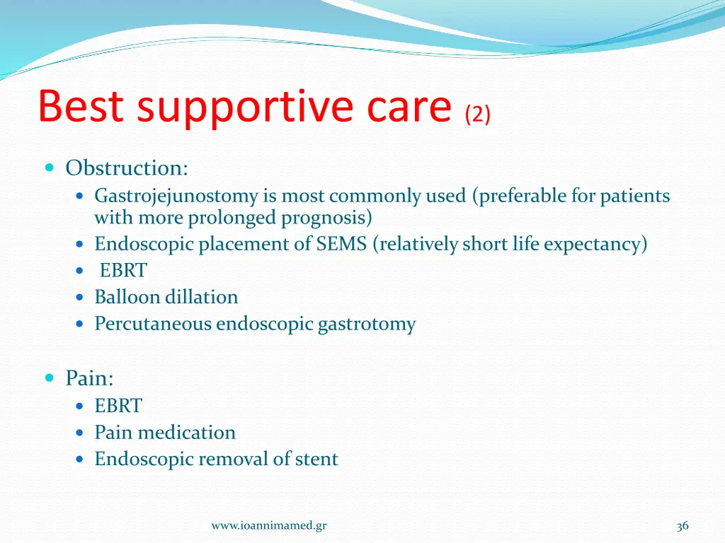 best supportive care 2