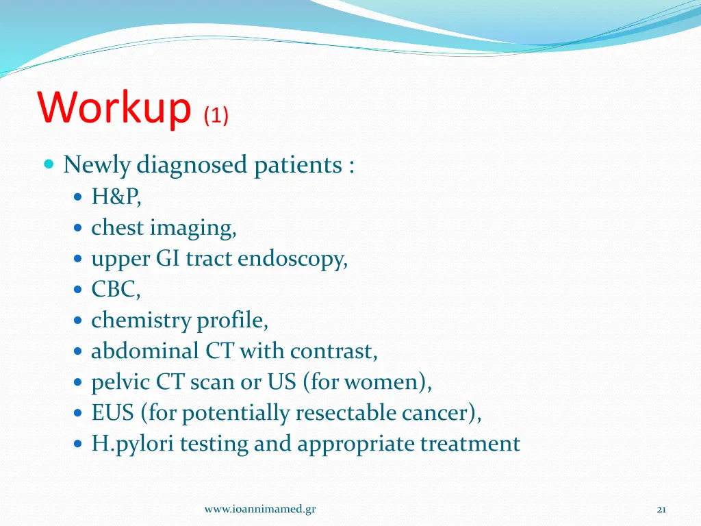 workup 1