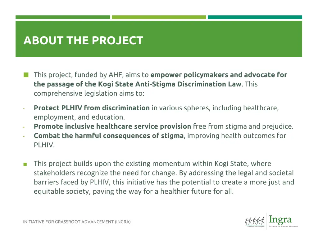 about the project