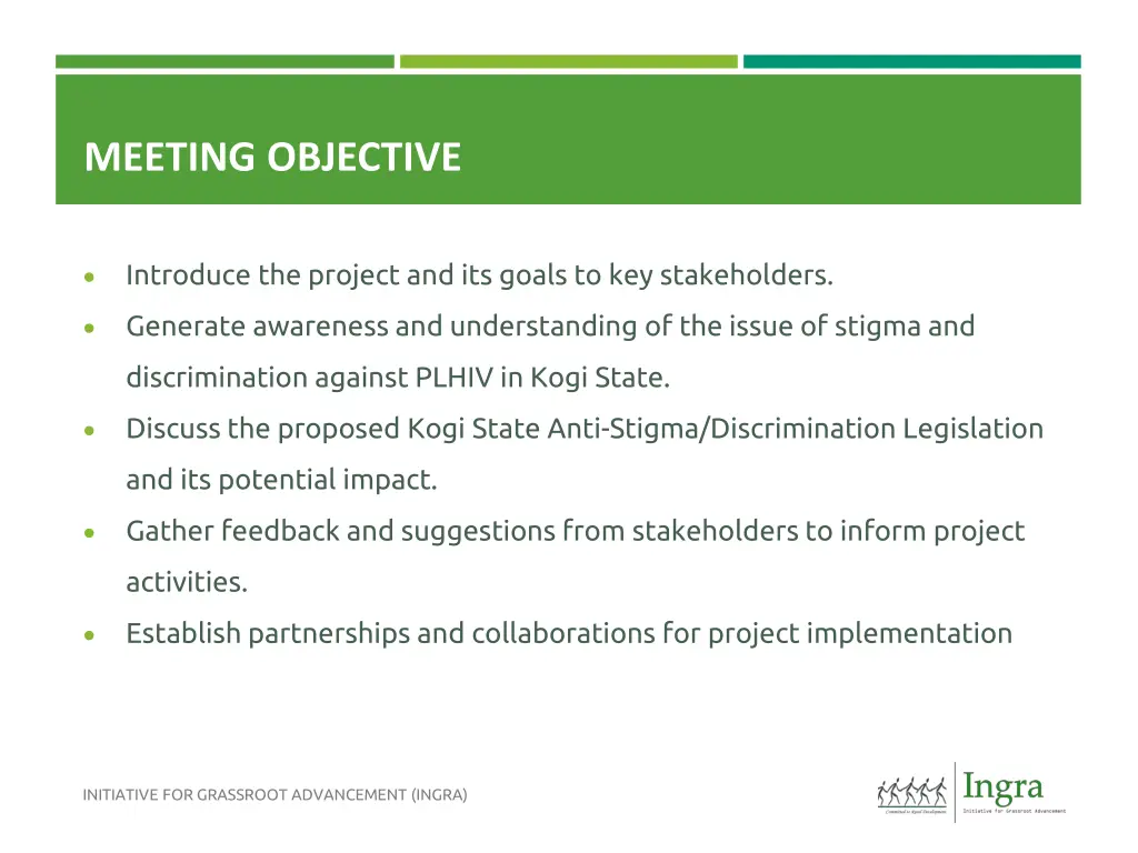 meeting objective