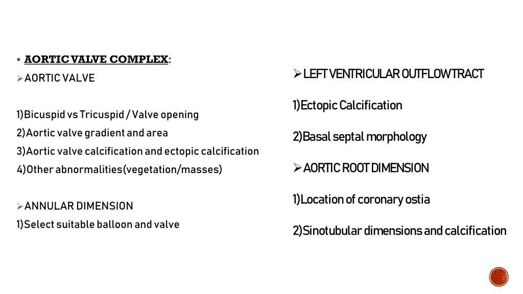 aortic valve complex