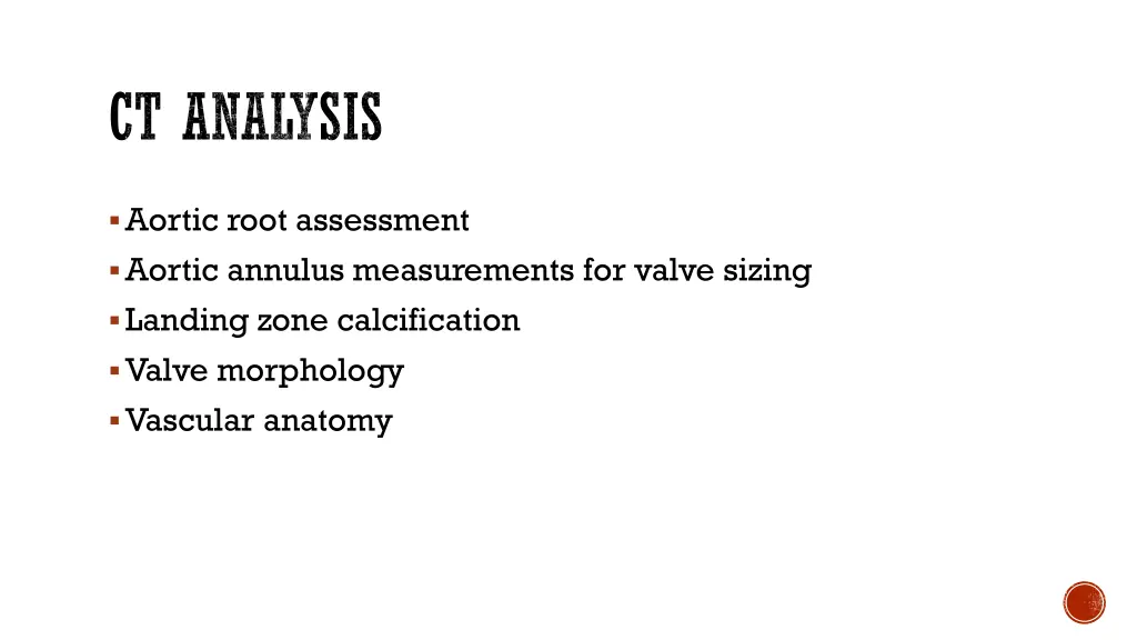 ct analysis