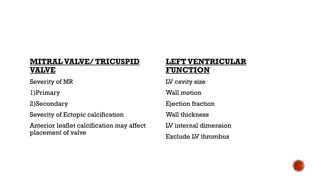 mitral valve tricuspid valve