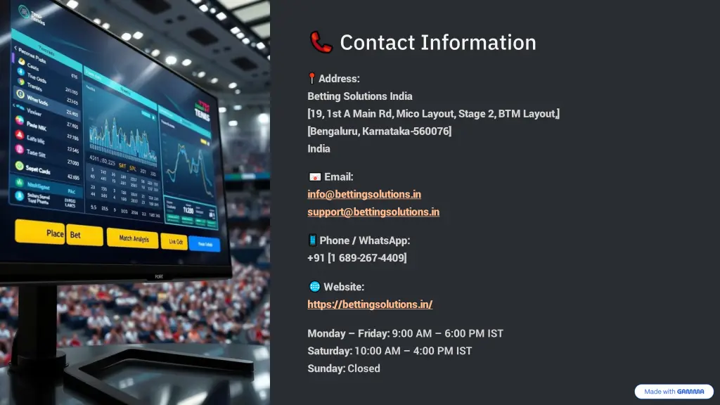 contact information