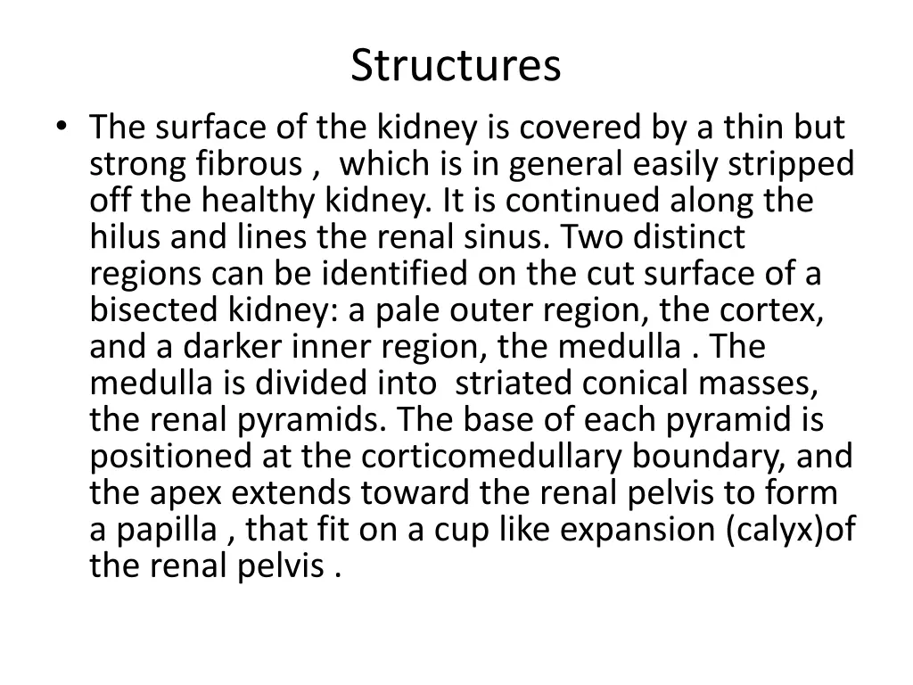 structures