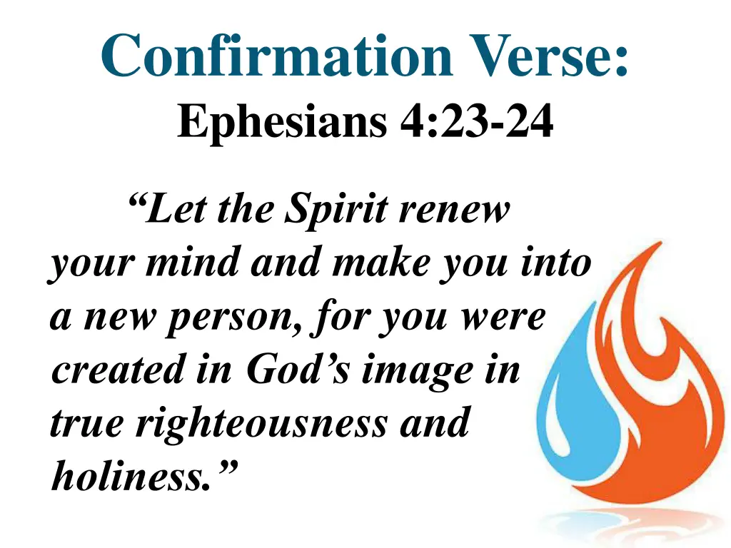 confirmation verse ephesians