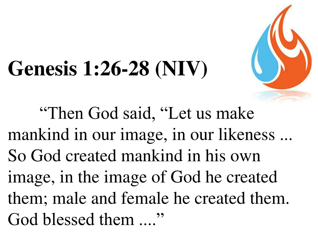 genesis 1 26 28 niv