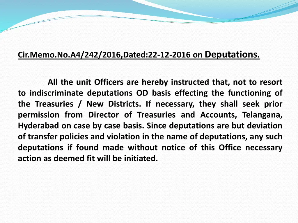 cir memo no a4 242 2016 dated 22 12 2016
