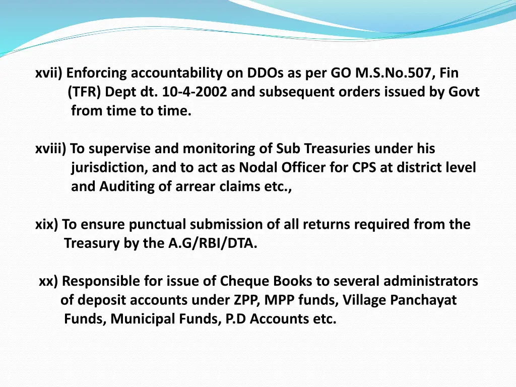 xvii enforcing accountability on ddos