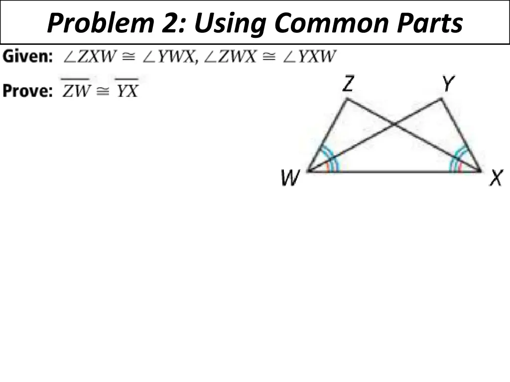 problem 2 using common parts