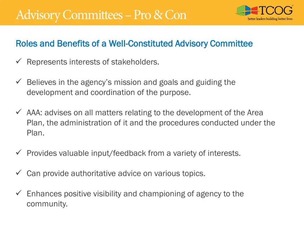 roles and benefits of a well roles and benefits