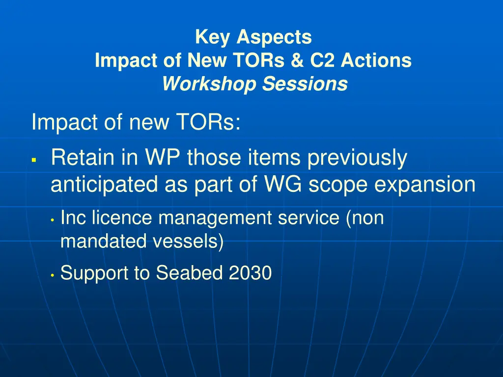 key aspects 6