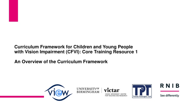 curriculum framework for children and young