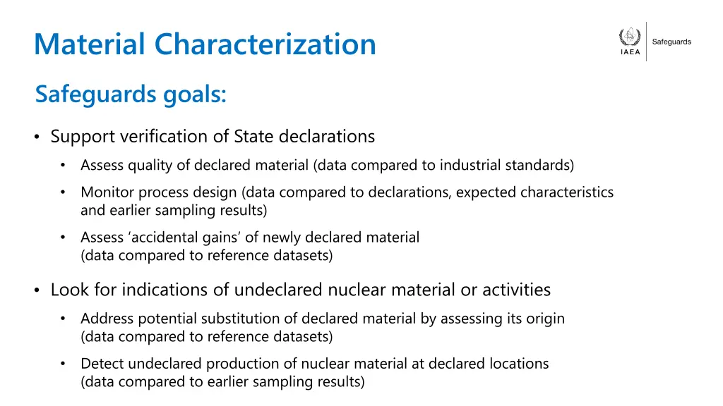 material characterization
