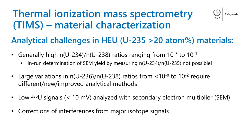 thermal ionization mass spectrometry tims 1