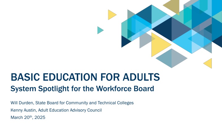 basic education for adults