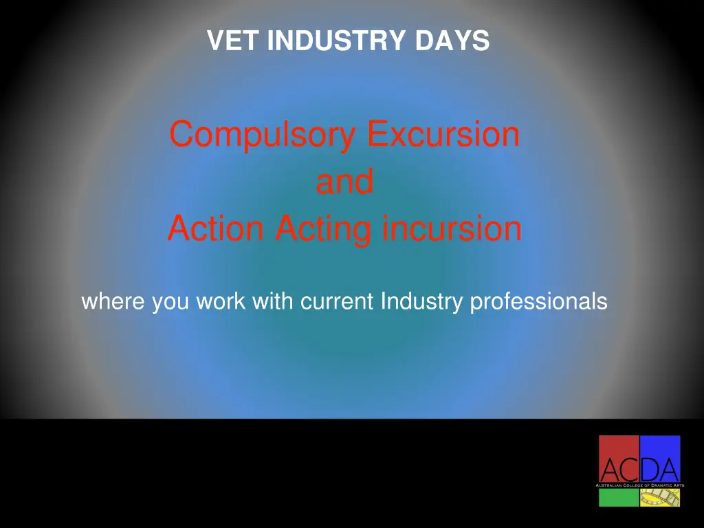 vet industry days