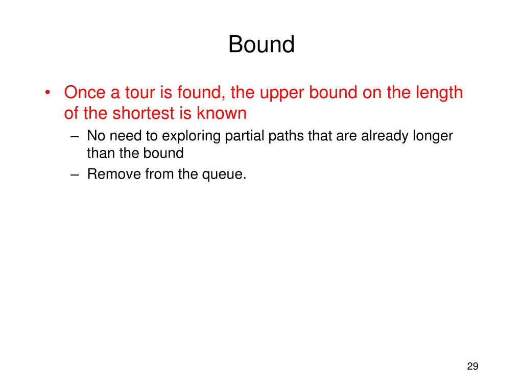 bound